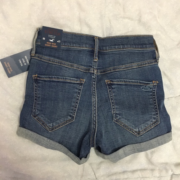 Hollister Advanced Stretch High-Rise Denim Short - Picture 5 of 6